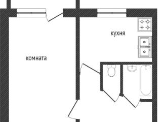 1-комн., 29.3 м², 4/5 этаж